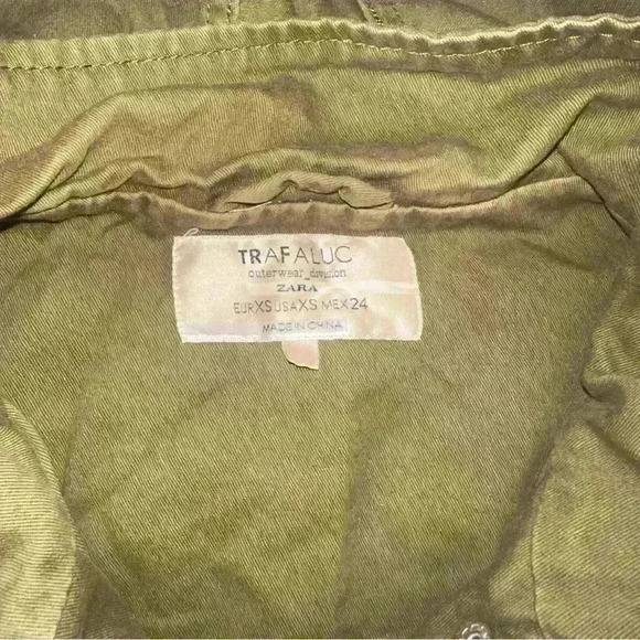 Zara Women's Green Jacket size XS - Picture 2 of 5